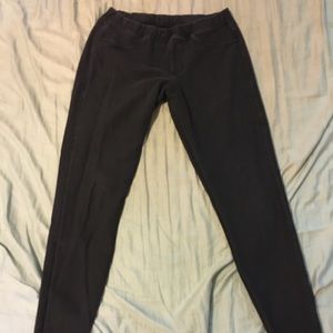 Grey jeggings